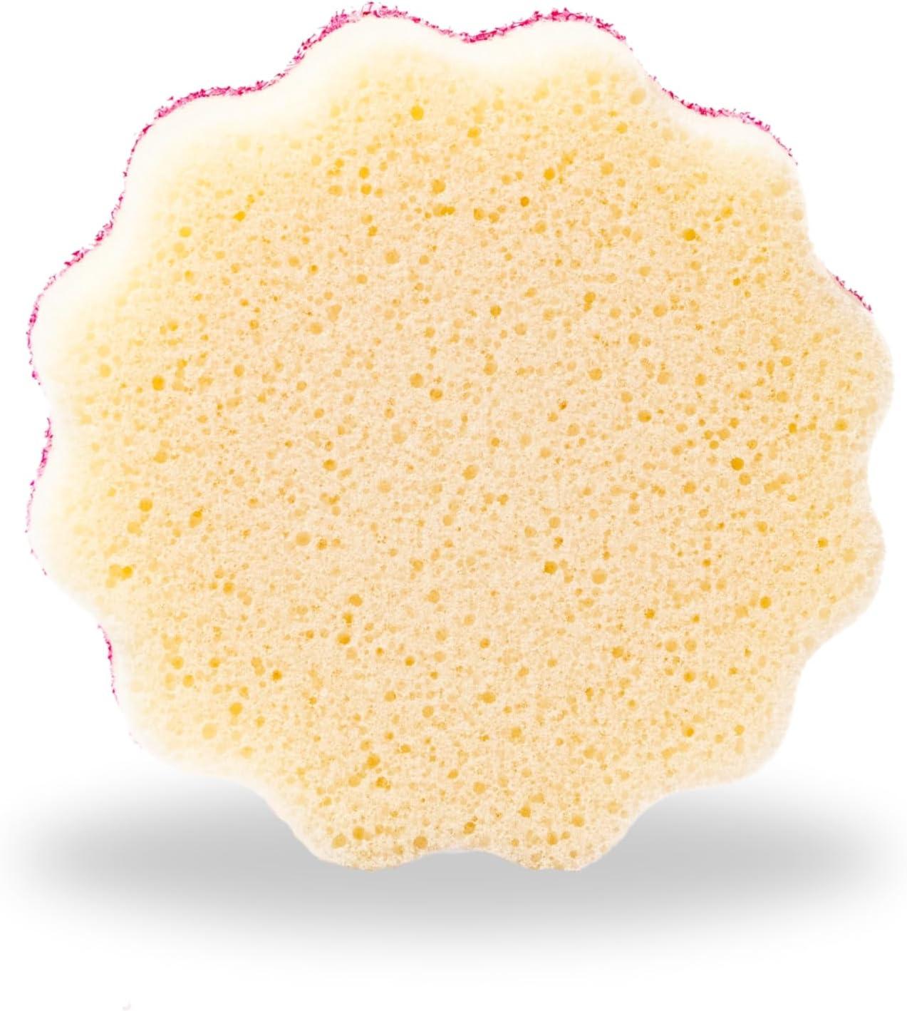 image:imageStardrops The Pink Stuff SQeeZY Miracle Dual Sided Scrubber Sponge Scratch Free Solution for Ultimate Home Cleaning Perfect for Kitchens Bathrooms and Outdoor Use 3Pack