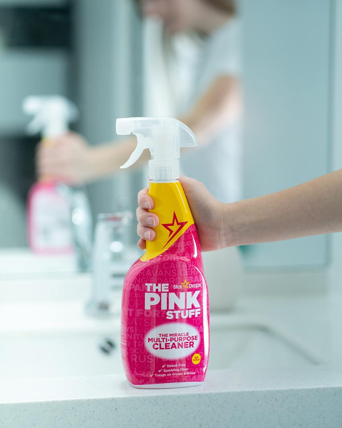 image:imageStardrops The Pink Stuff The Miracle MultiPurpose Cleaning Spray 750ml 3Pack Bundle 3 MultiPurpose Spray2537 Fl Oz Pack of 3