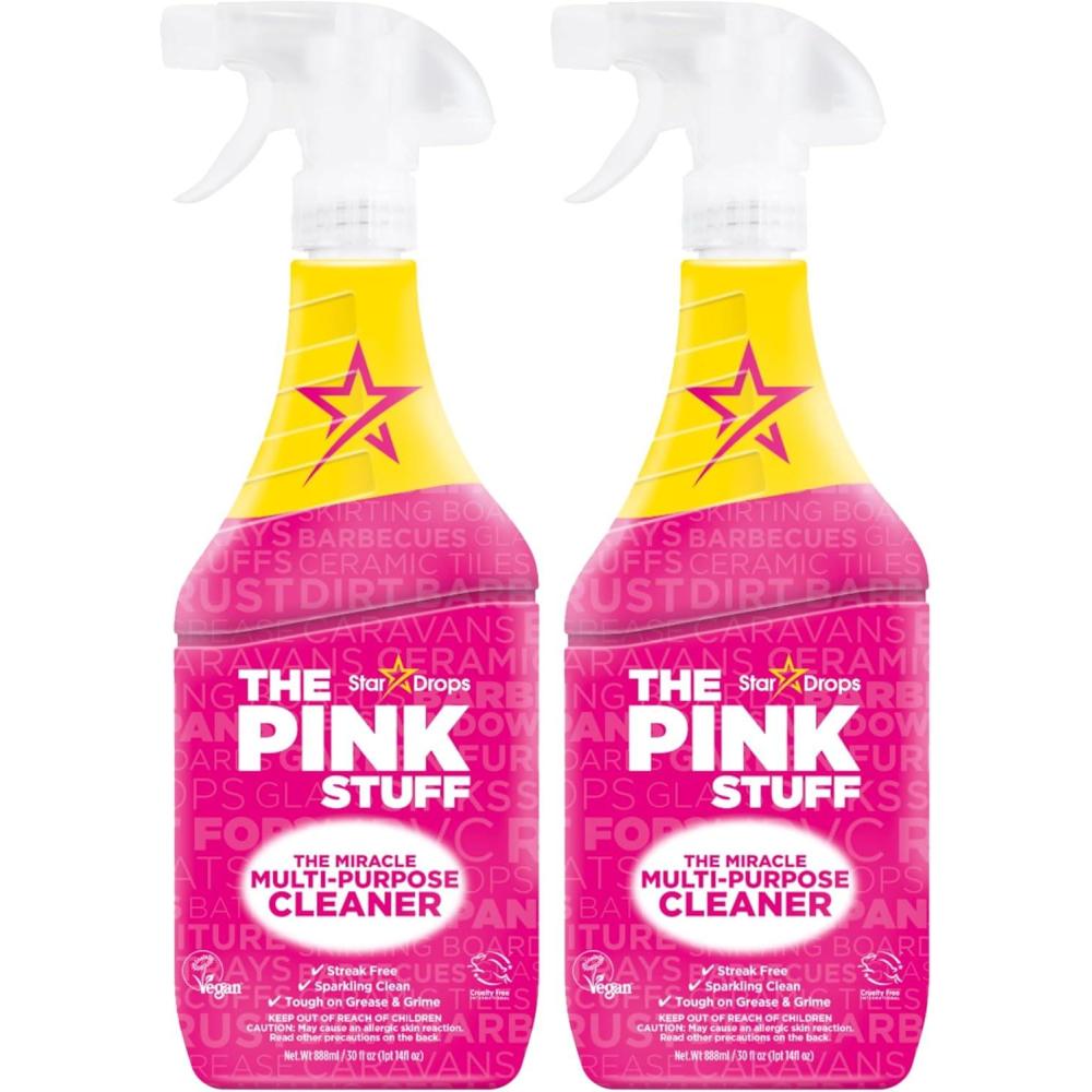 image:imageStardrops The Pink Stuff The Miracle MultiPurpose Cleaning Spray 750ml 3Pack Bundle 3 MultiPurpose Spray30 Fl Oz Pack of 2