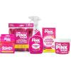 image:imageStardrops  The Pink Stuff Bathroom Cleaning Kit  Cleaning Paste Bathroom Foam Spray Toilet Foaming Powder SQeeZY Sponge amp 3 Microfiber Cloths  Tough on Stains Grease amp Soap Scum