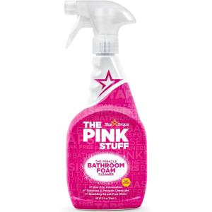 Stardrops – The Pink Stuff – Miracle Bathroom Foam Cleaner 750ml – Baths, Tiles, Soap Scum, Limescale, Streak Free(25.4 Fl Oz (Pack of 1))