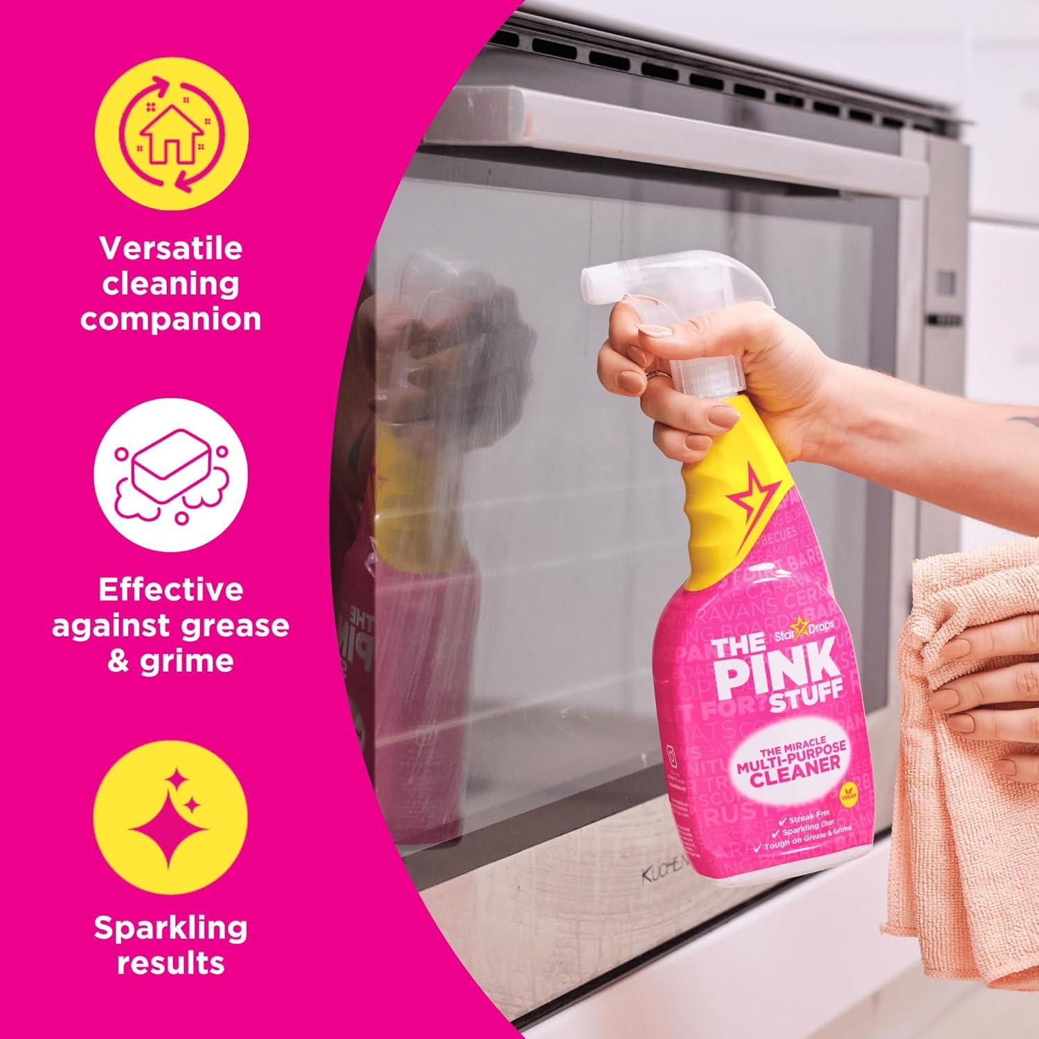 image:imageStardrops The Pink Stuff The Miracle MultiPurpose Cleaner Spray 2536 Fl Oz 10Pack Full Case