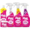 image:imageStardrops  The Pink Stuff  The Miracle Cleaning Paste MultiPurpose Spray Bathroom Foam Spray Window amp Glass Cleaner and Cream Cleaner Bundle