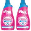 image:imageStardrops  The Pink Stuff  The Miracle Laundry Sensitive Non Bio Liquid  32oz Pack of 2Rhubarb