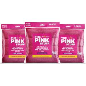 Stardrops – The Pink Stuff – Miracle Microfibre Pad Collection 3 Pack(9 Pack)