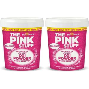 Stardrops – The Pink Stuff – The Miracle Laundry Oxi Powder Stain Remover For Color’s Bundle (2 Color’s Powder) (PS2LC)(70.54 Ounce (Pack of 1))