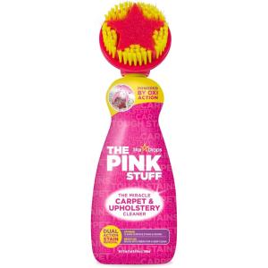 The Pink Stuff Carpet & Upholstery Stain Remover, Oxi Cleaner with Scrubber, 16.9 fl oz