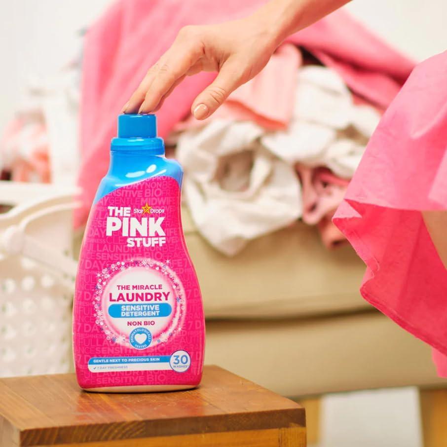 image:imageStardrops The Pink Stuff The Miracle Laundry Sensitive Non Bio Liquid