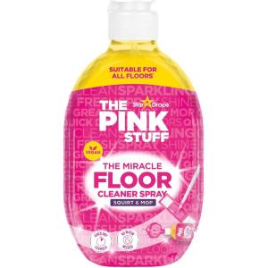 Stardrops The Pink Stuff The Miracle Floor Cleaner Spray – Squirt & Mop Formula for Sparkling Clean Floors – Fast Drying, Streak-Free Finish, Fresh Fragrance, 25.3 fl oz(25 Fl Oz (Pack of 1))